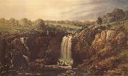 Thomas Clark The Wannon Falls oil painting on canvas